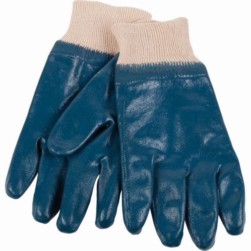 MCR Safety 97981 Nitrile Coated Work Gloves Pack of 12 Blue Size Small NEW